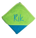 Serviette de bain bébé avec capuche